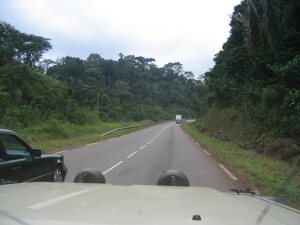 Strecke zwischen Yaoundé und Edea